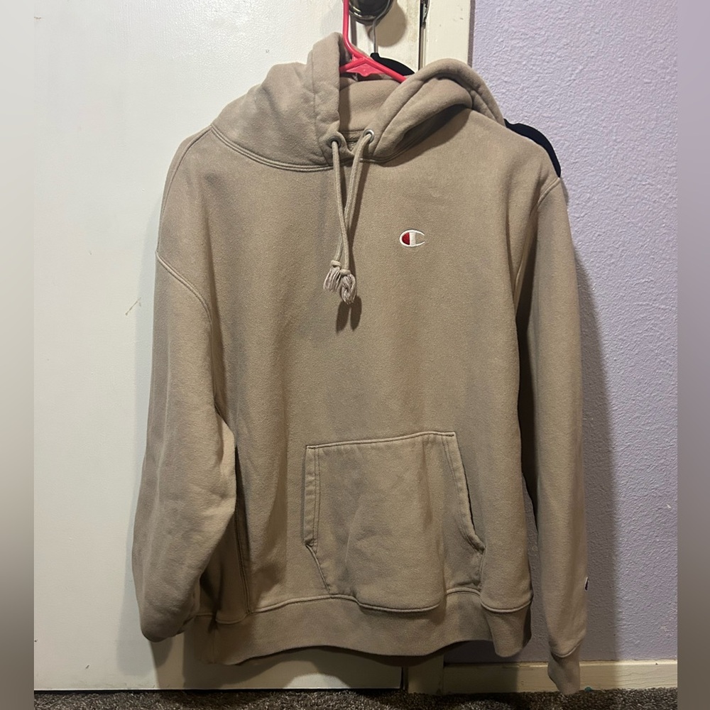 Champion Beige Hoodie for Men